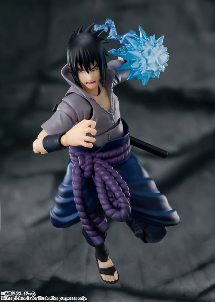SHF Sasuke Uchiha He Who Bears All Hatred S.H.Figuarts Action Figure - Naruto Shippuden