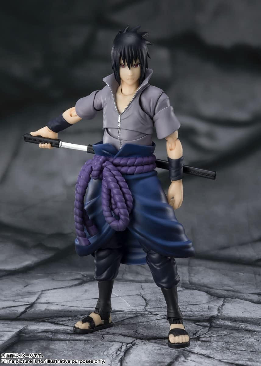 SHF Sasuke Uchiha He Who Bears All Hatred S.H.Figuarts Action Figure - Naruto Shippuden