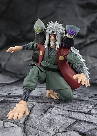 SHF Jiraiya Hidden Leaf Heroic Master Sage Mode S.H.Figuarts Action Figure - Naruto Shippuden