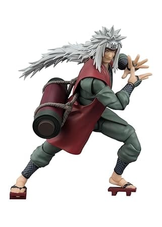SHF Jiraiya Hidden Leaf Heroic Master Sage Mode S.H.Figuarts Action Figure - Naruto Shippuden