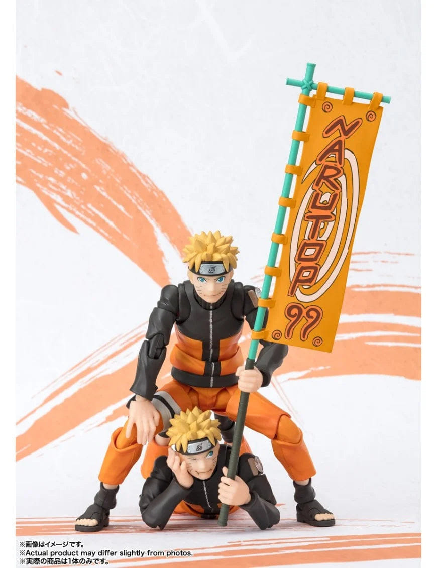 SHF Naruto Uzumaki NARUTOP99 Edition S.H.Figuarts Action Figure - Naruto Series