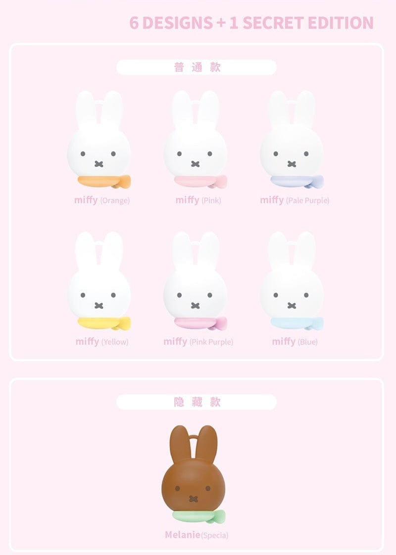 Choco Teddy Miffy Silicone Bag Blind Box Series By Dick Bruna x Choco Teddy