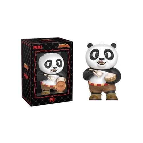 Thrilljoy Pix! Kung Fu Panda Po with Dumplings Vinyl Figure