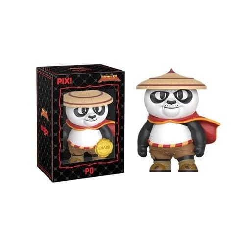 Thrilljoy Pix! Kung Fu Panda Po with Dumplings Vinyl Figure