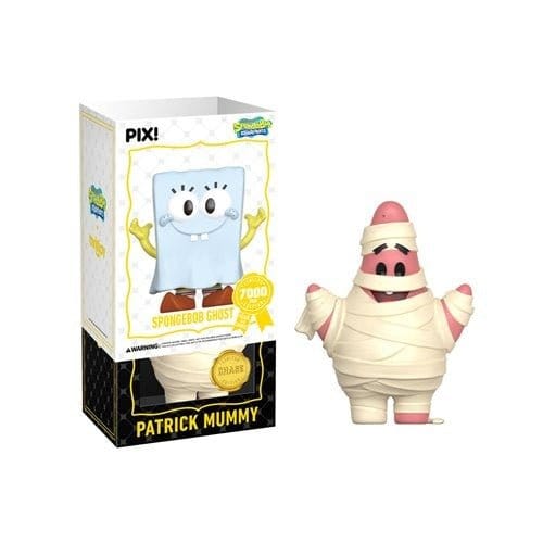 Thrilljoy Pix! SpongeBob SquarePants Ghost Vinyl Figure