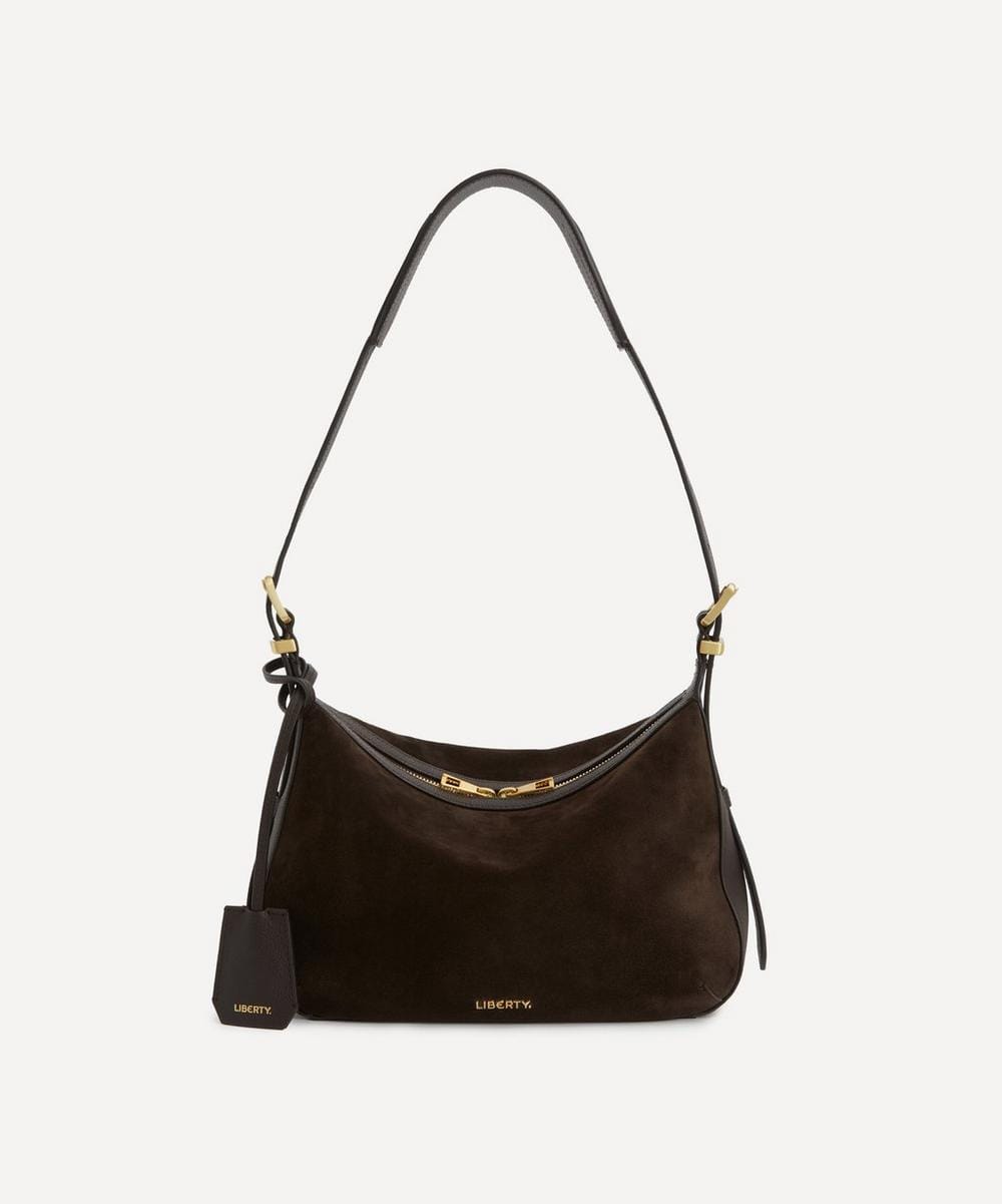 Liberty Iphis Compton Suede Shoulder Bag