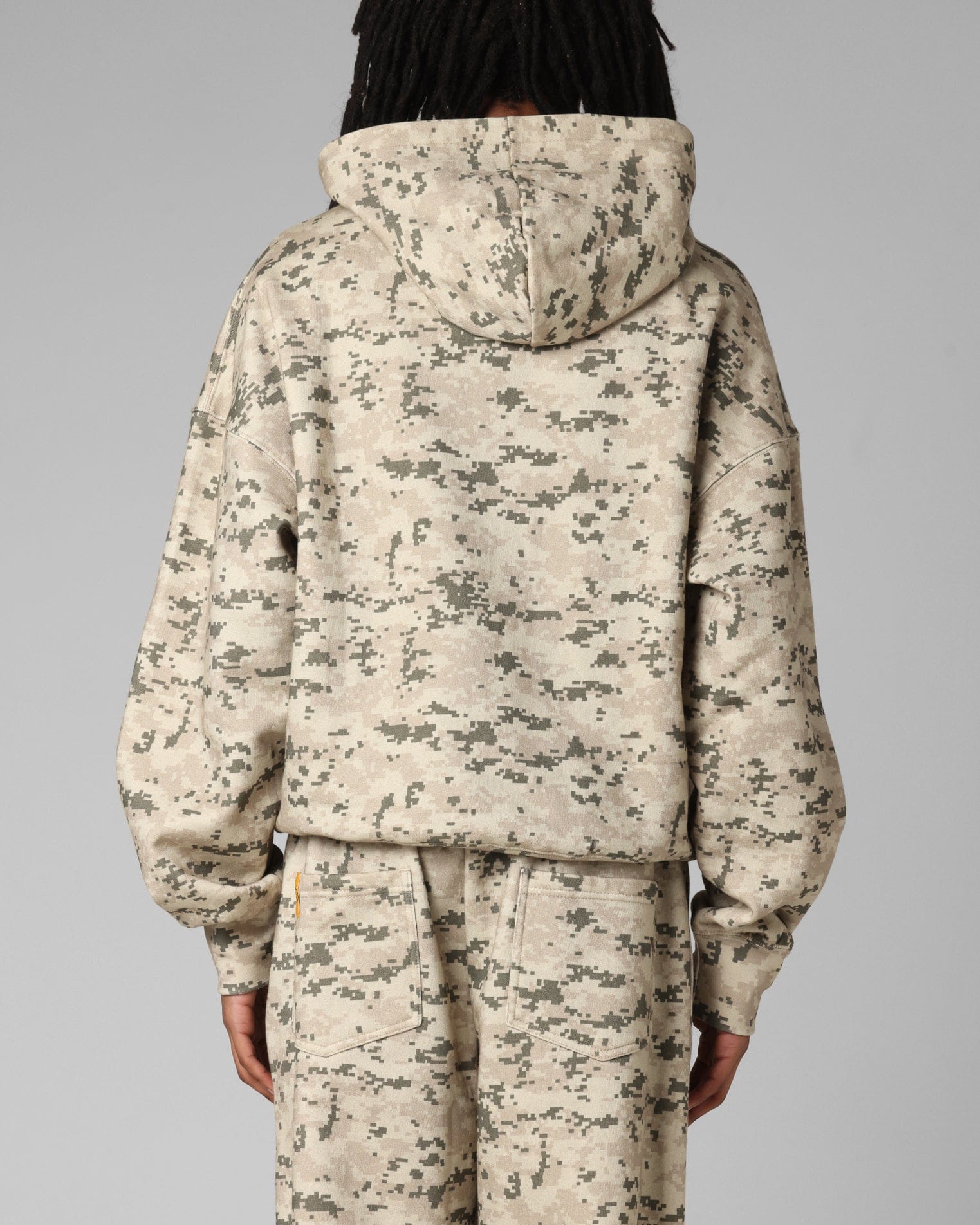 Loiter Hybrid Hoodie Digi Camo