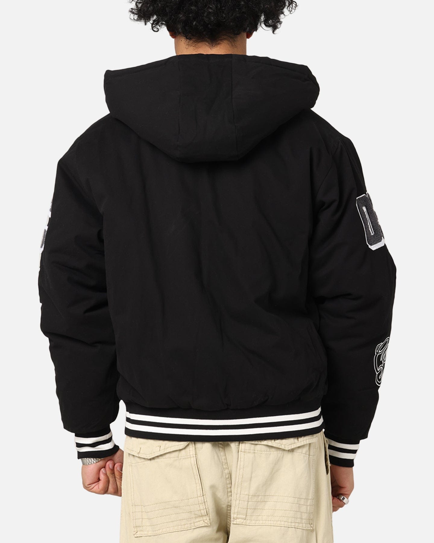 Carre C - Star Varsity Jacket Black