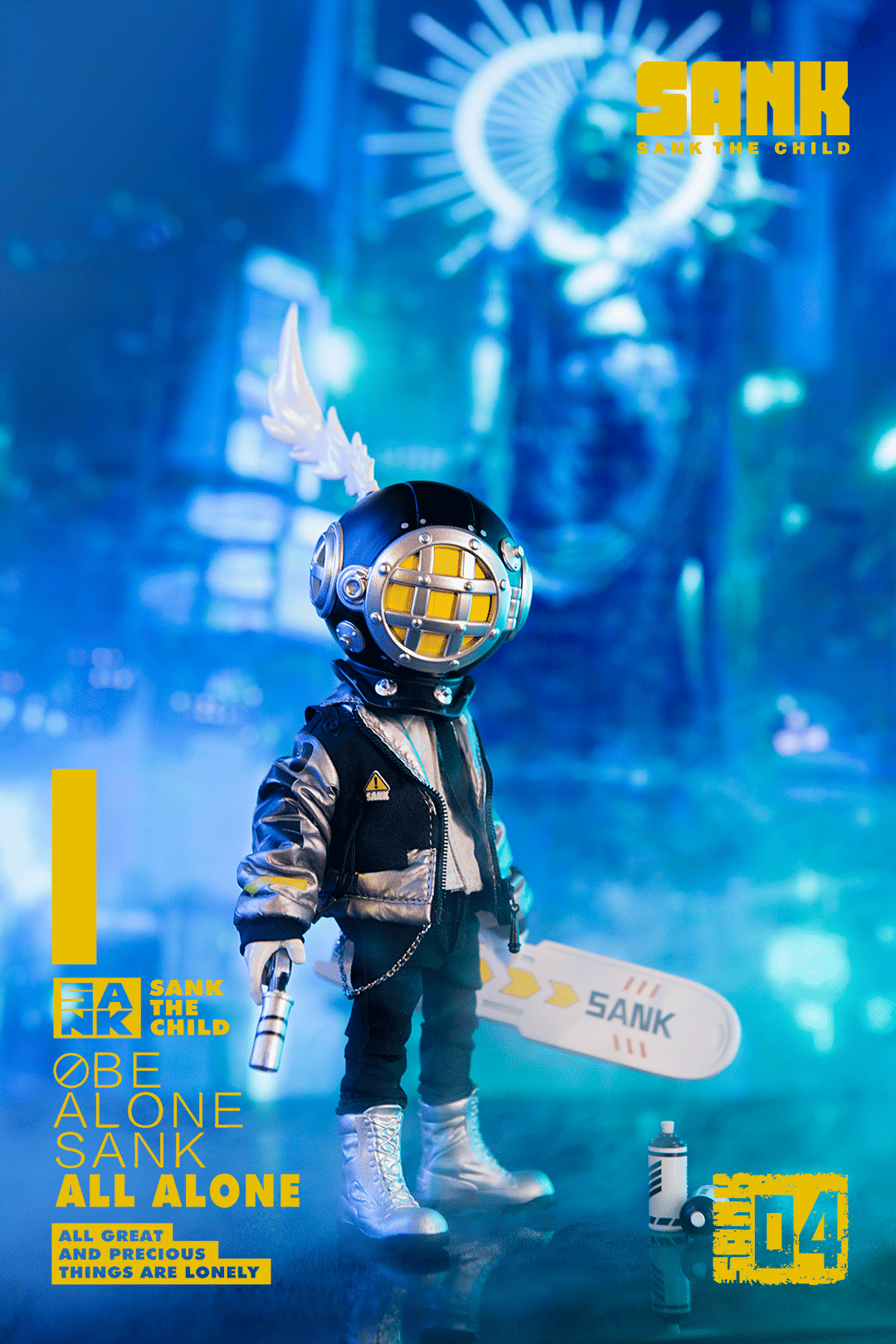 Action Sank Toys Sank - Action Figure - Future Boy sold by Geek PH Store