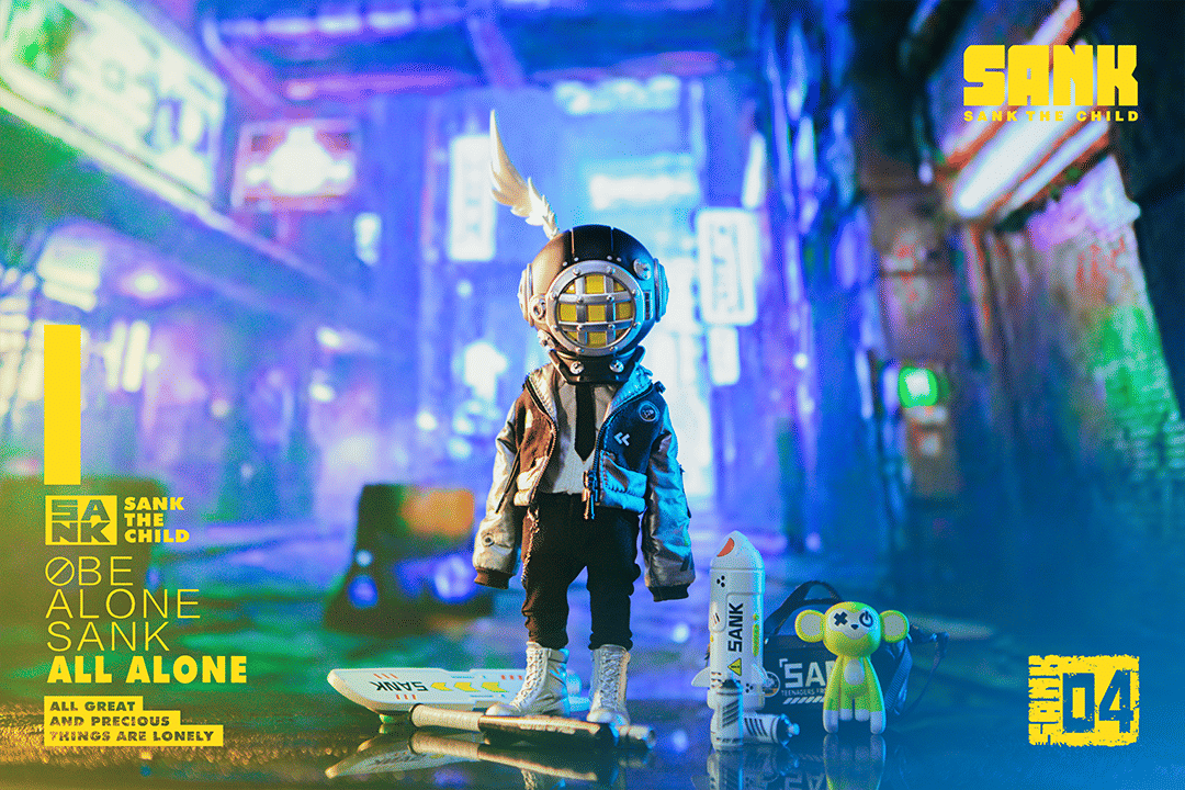 Action Sank Toys Sank - Action Figure - Future Boy sold by Geek PH Store