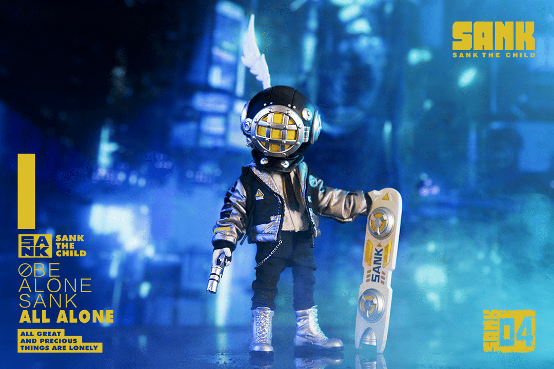 Action Sank Toys Sank - Action Figure - Future Boy sold by Geek PH Store