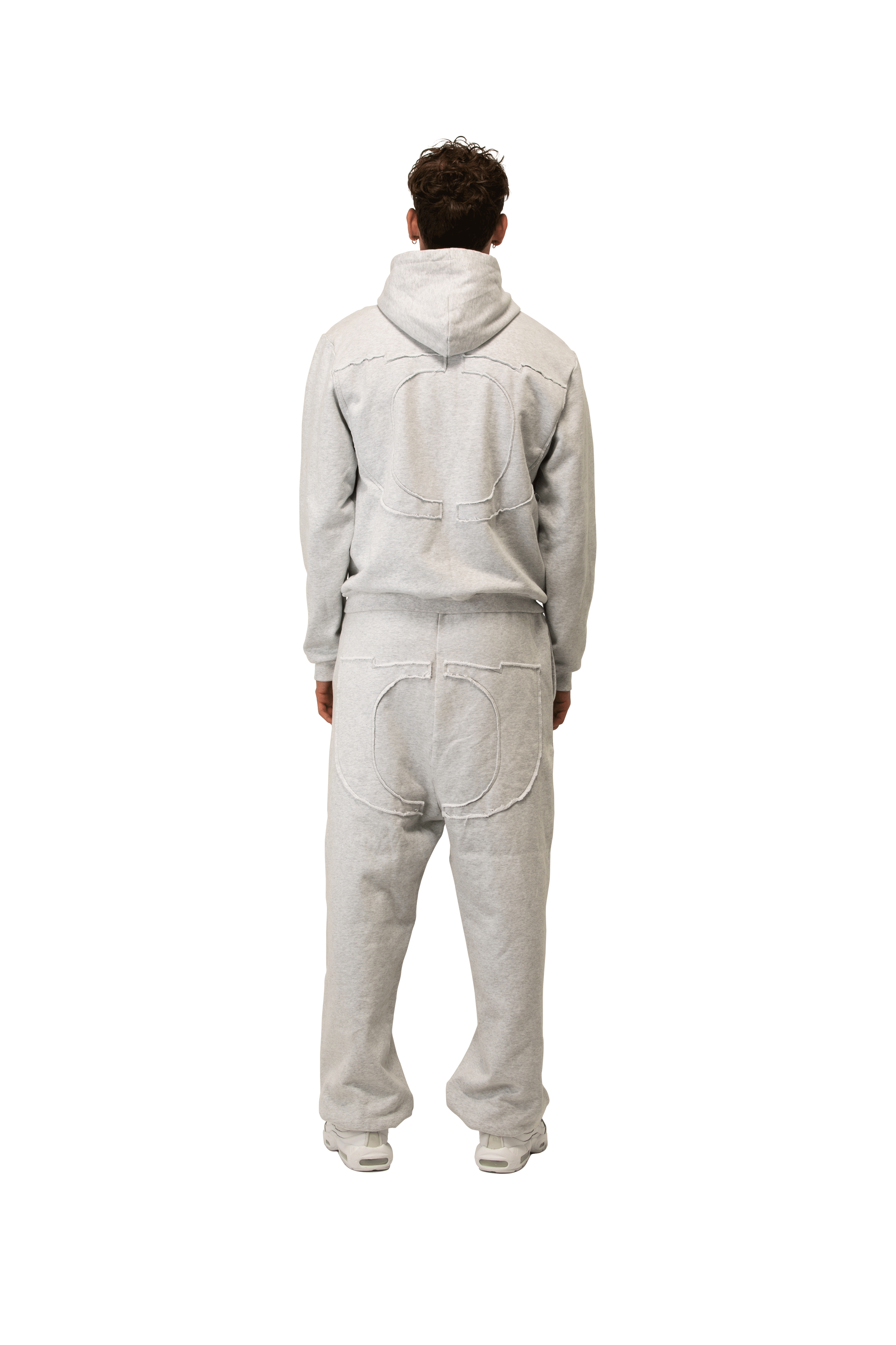 Logo Stitched Logo Hoodie