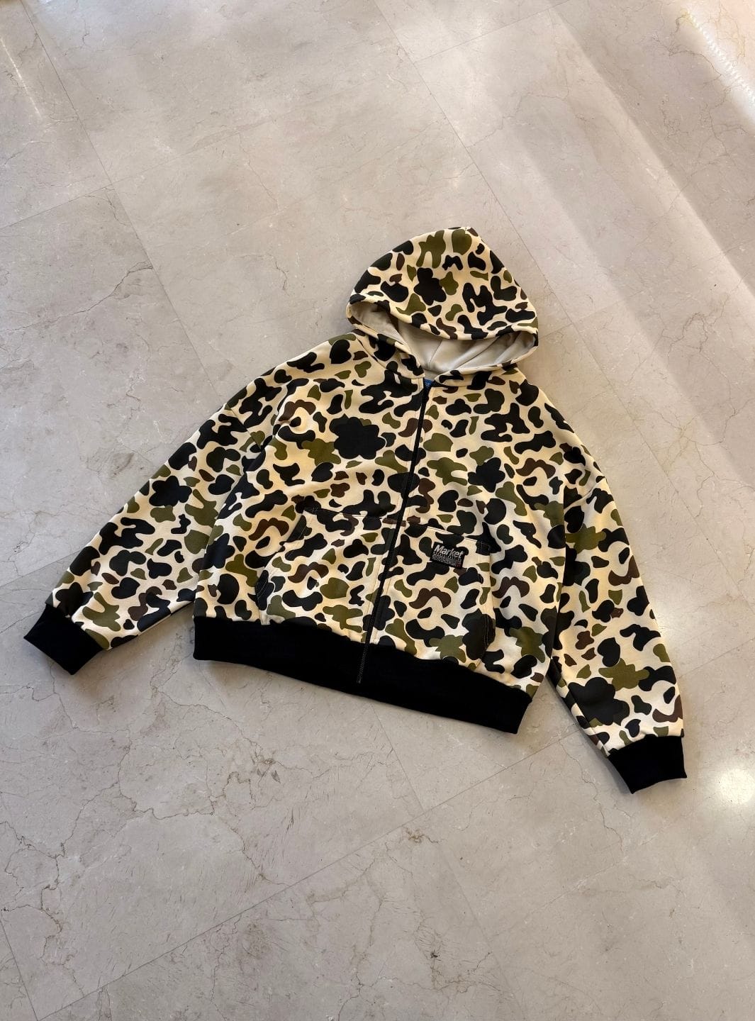 Market Studios Camo Zip Hoodie