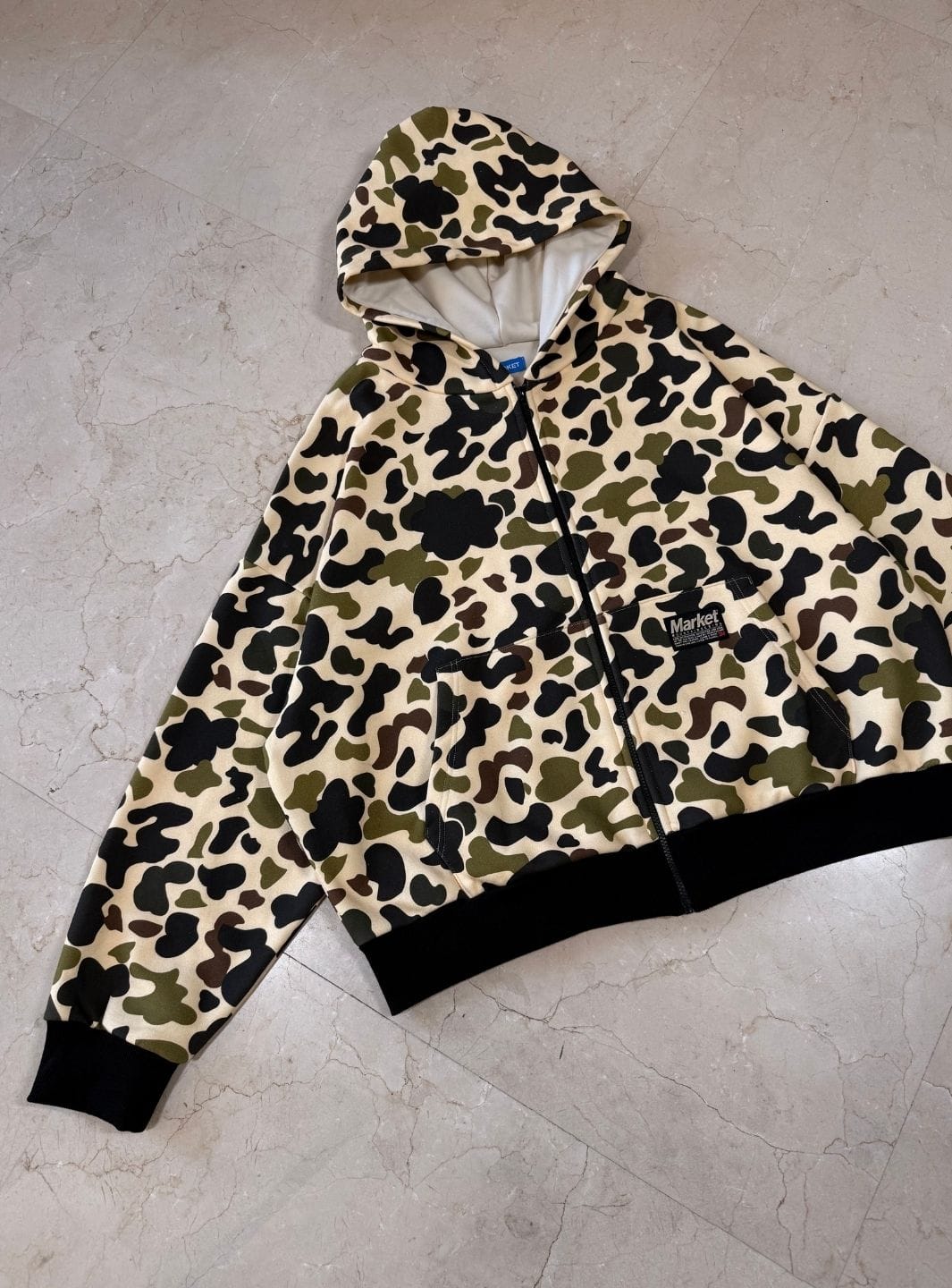Market Studios Camo Zip Hoodie