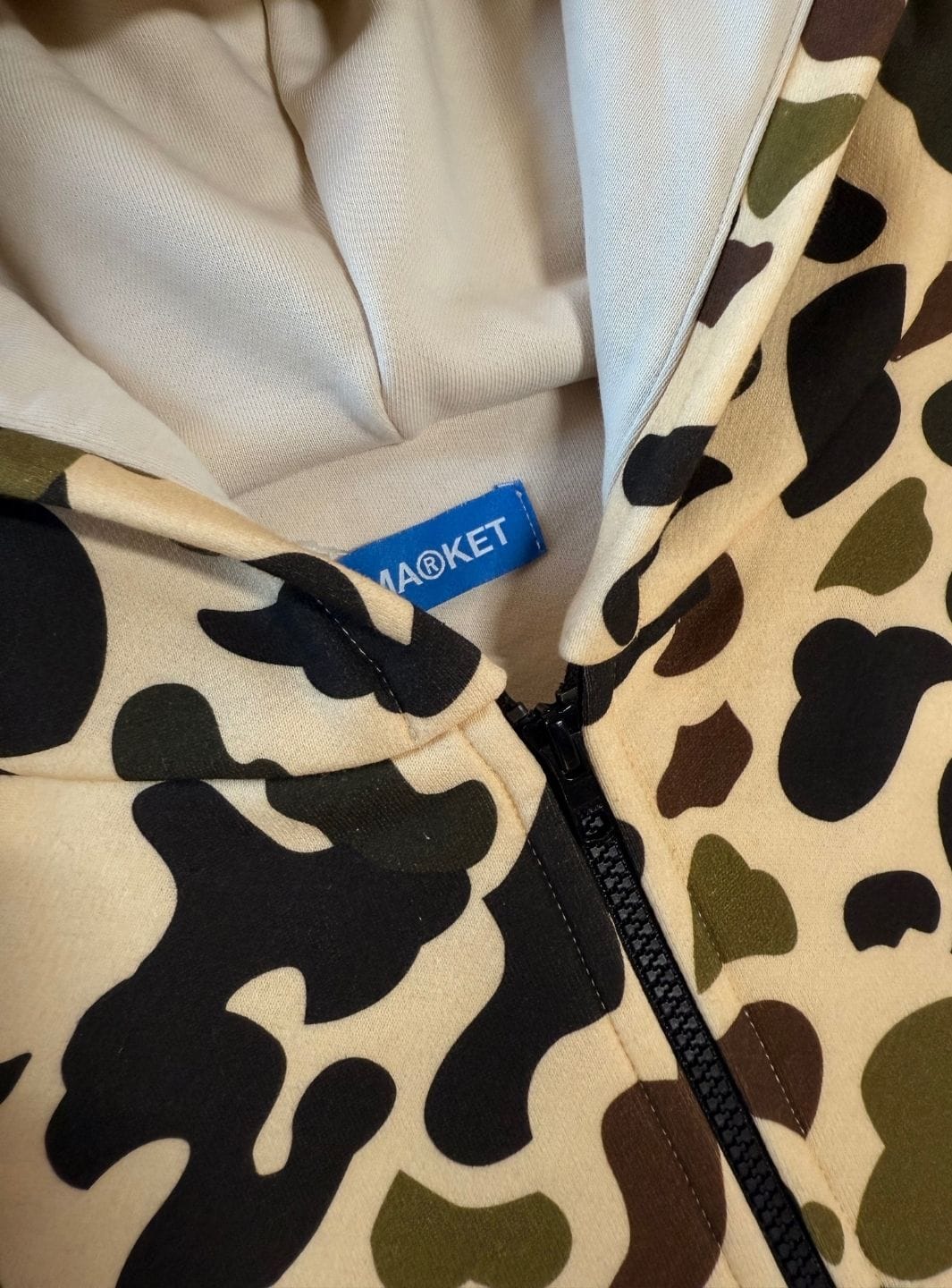 Market Studios Camo Zip Hoodie