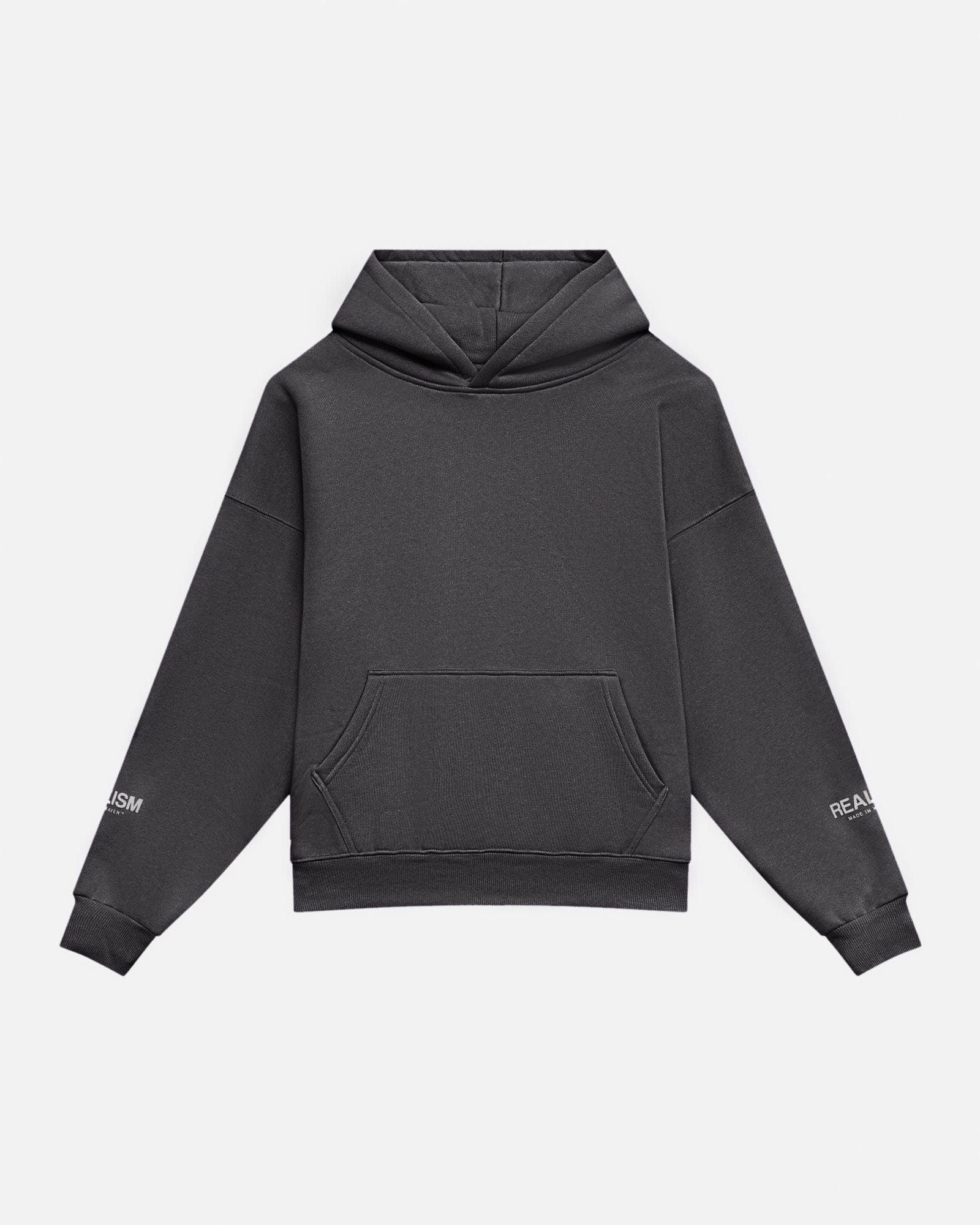 Realism SSS REALISM COURT BOXY HOODIE GRAPHITE