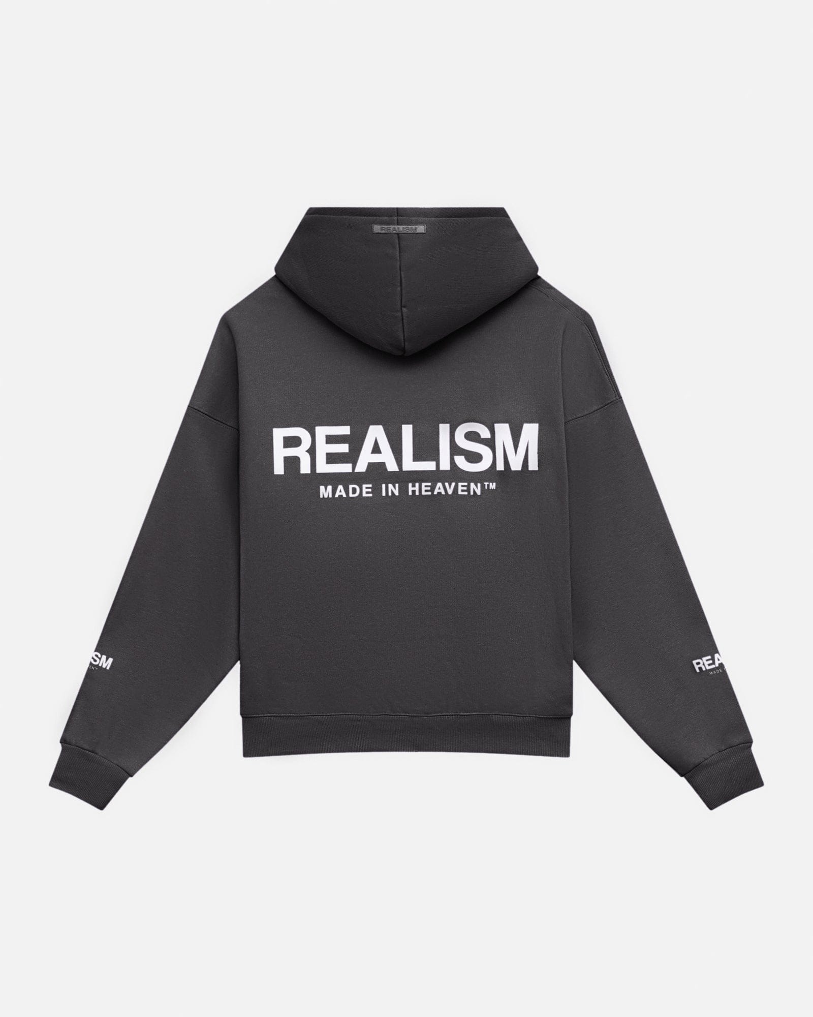 Realism SSS REALISM COURT BOXY HOODIE GRAPHITE