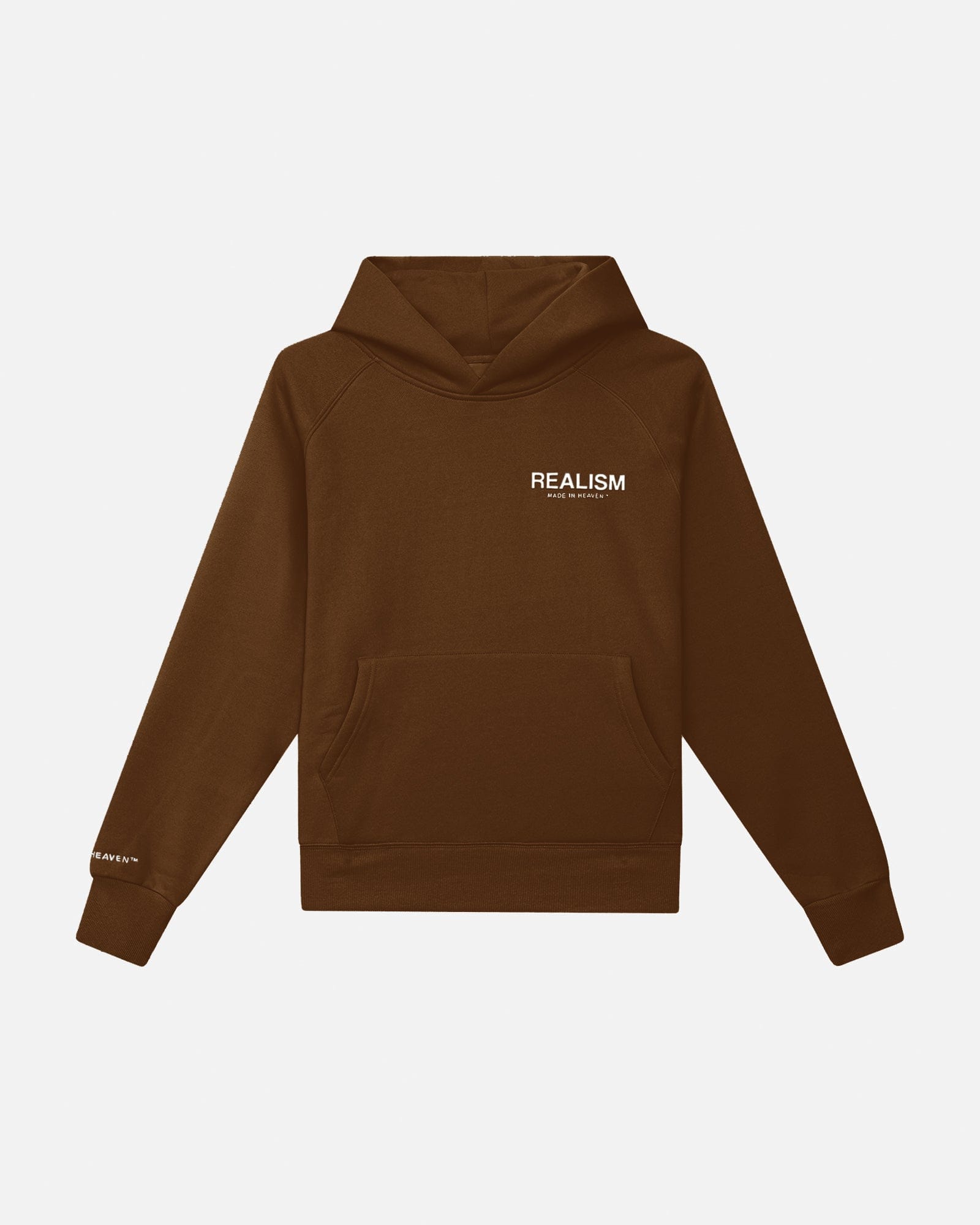 Realism SSS REALISM HEAVEN LOGO HOODIE MOCHA