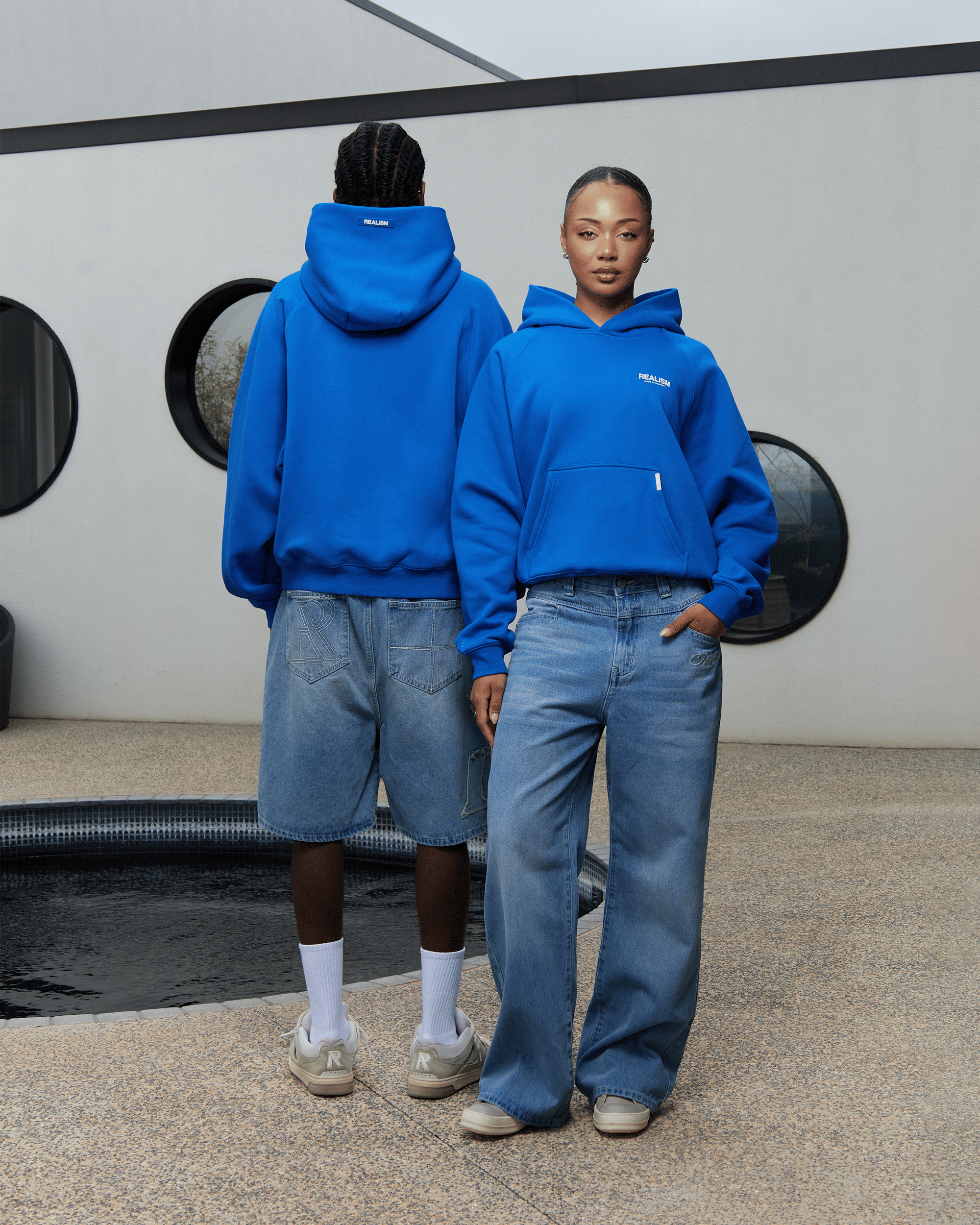 Realism SSS REALISM STUDIO HOODIE AZURE