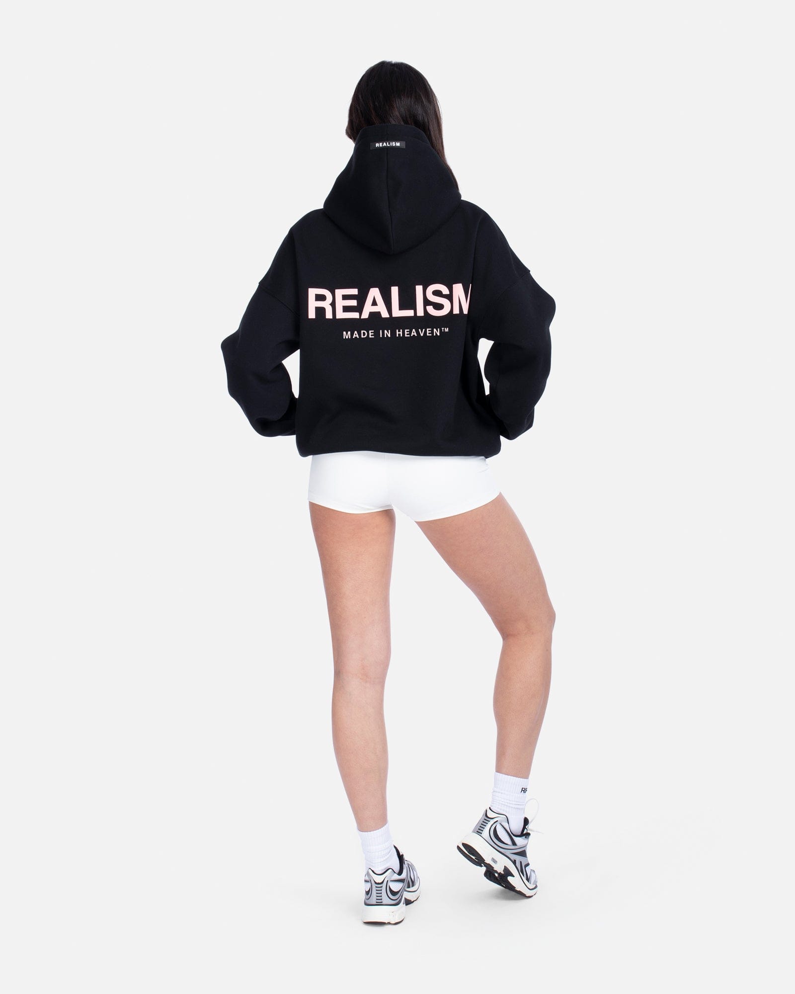 Realism SSS REALISM COURT BOXY HOODIE MIDNIGHT PEACH V2