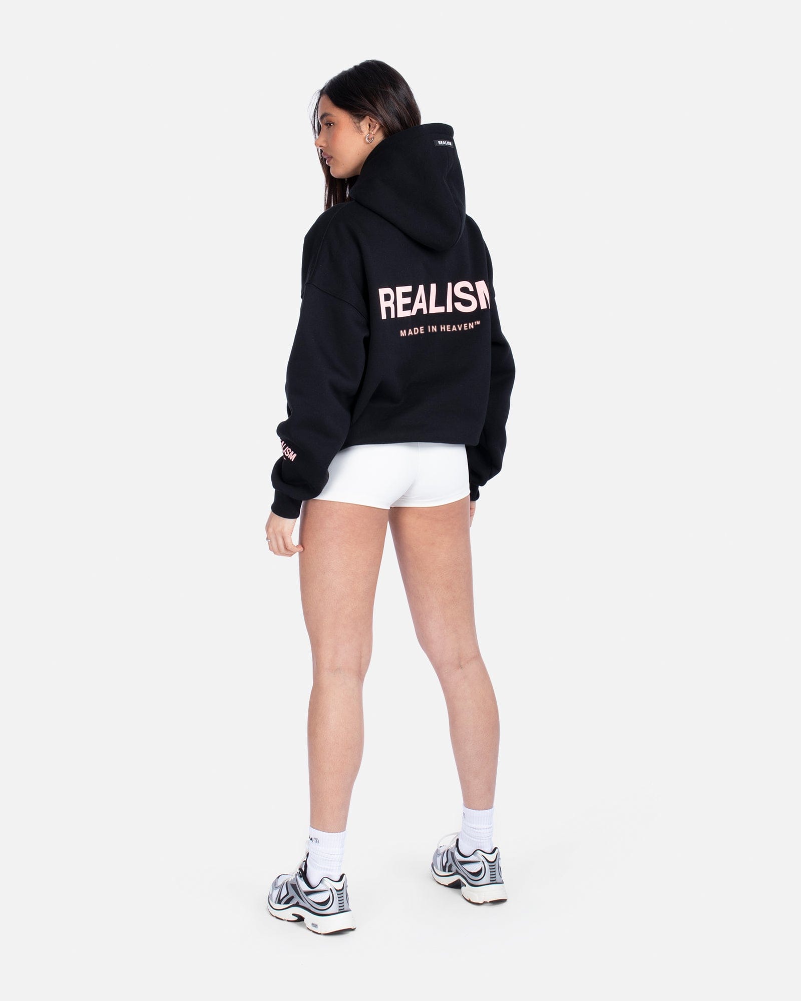 Realism SSS REALISM COURT BOXY HOODIE MIDNIGHT PEACH V2