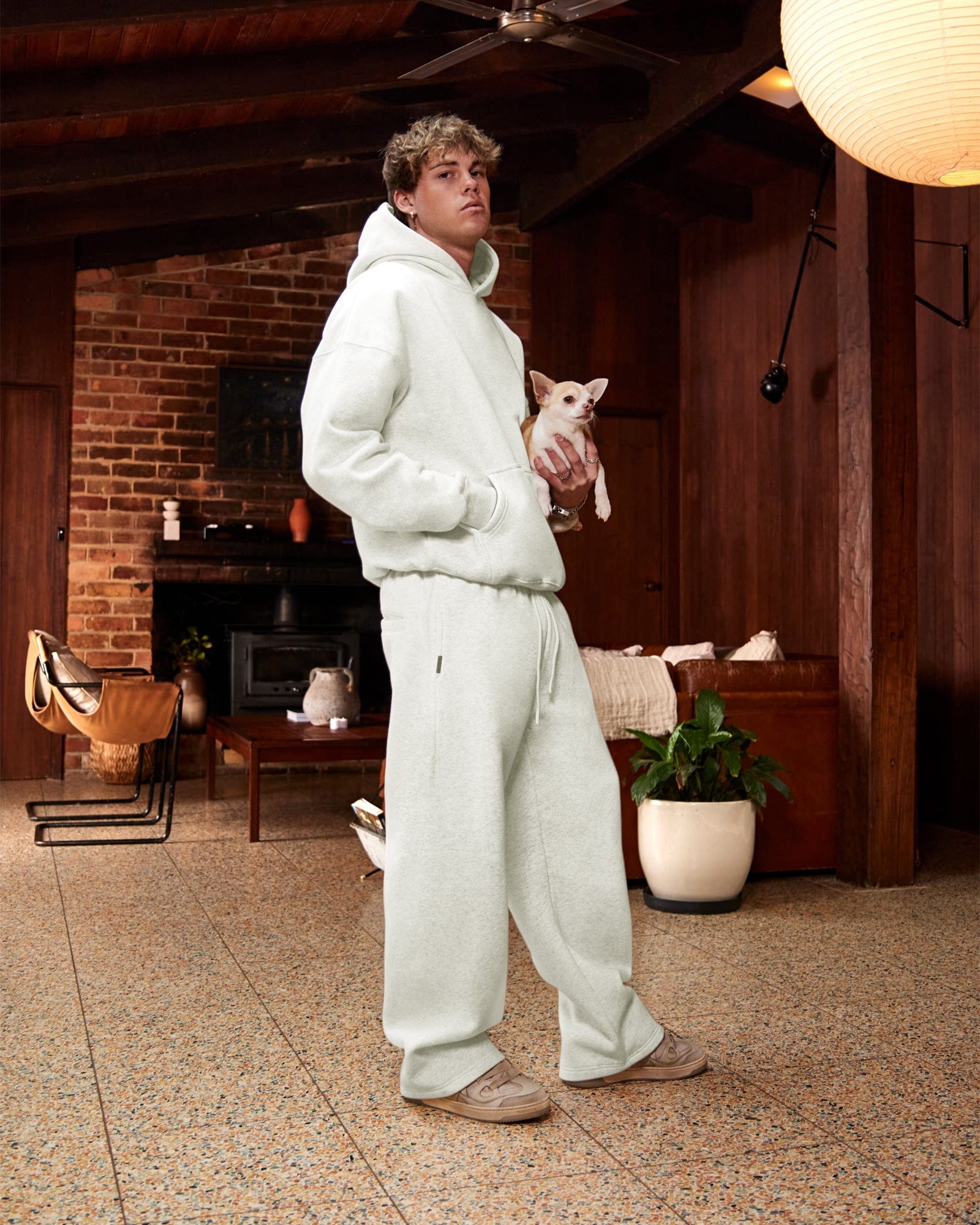 Realism SSS REALISM CORE BASICS HOODIE OATMEAL