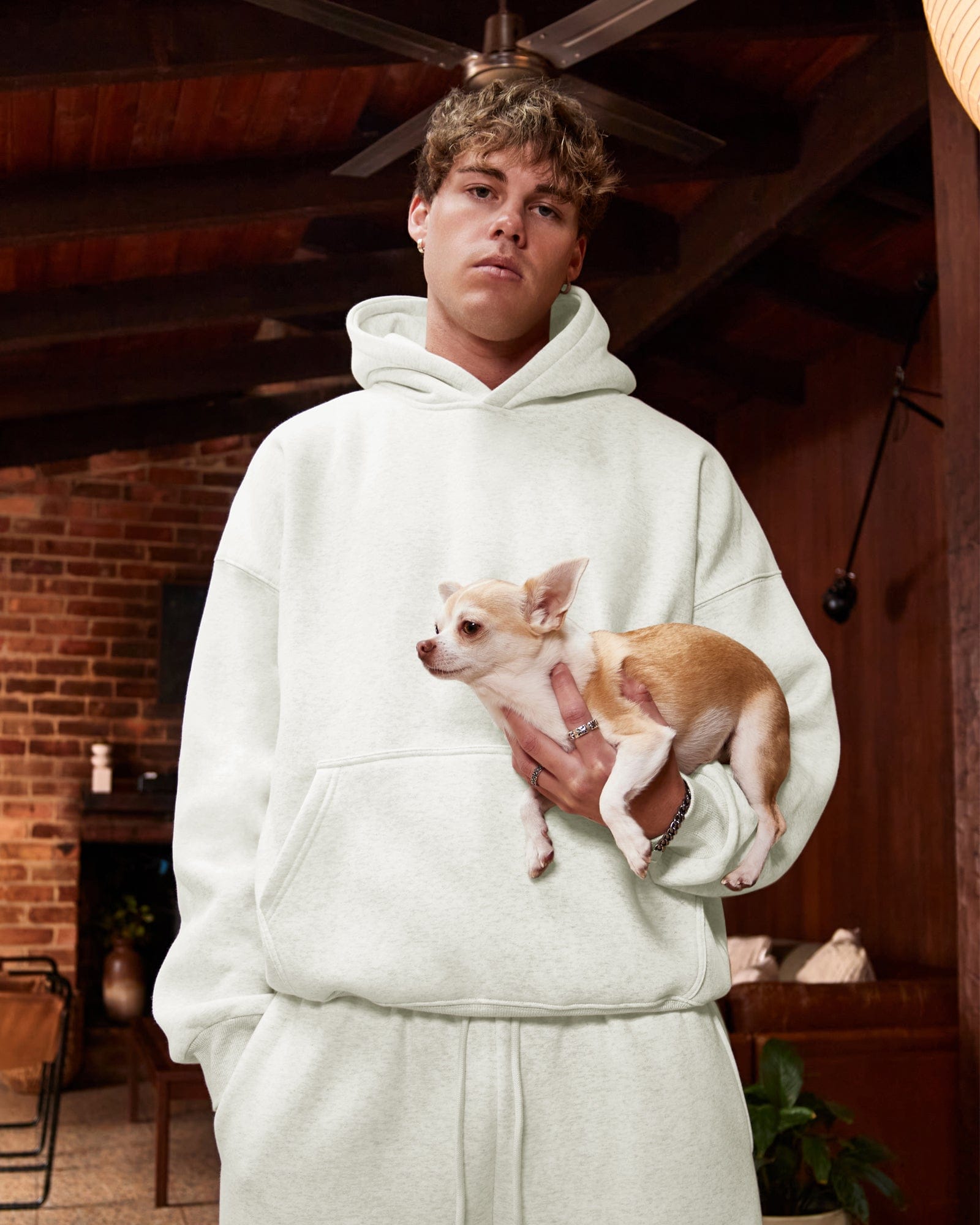 Realism SSS REALISM CORE BASICS HOODIE OATMEAL
