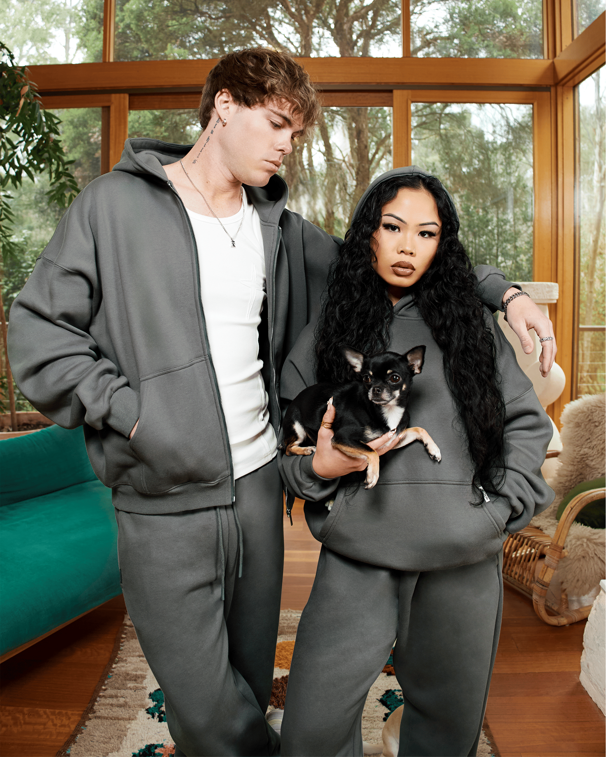 Realism SSS REALISM CORE BASICS HOODIE COOL GREY