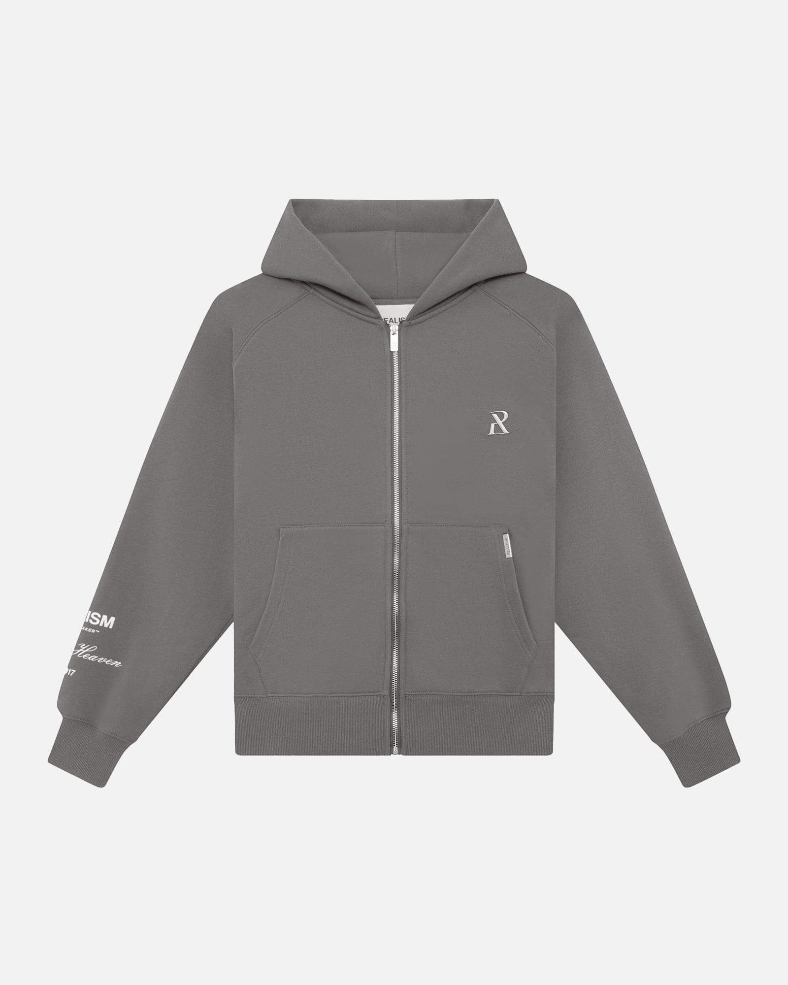 Realism SSS REALISM RADIANT ZIP HOODIE COOL GREY