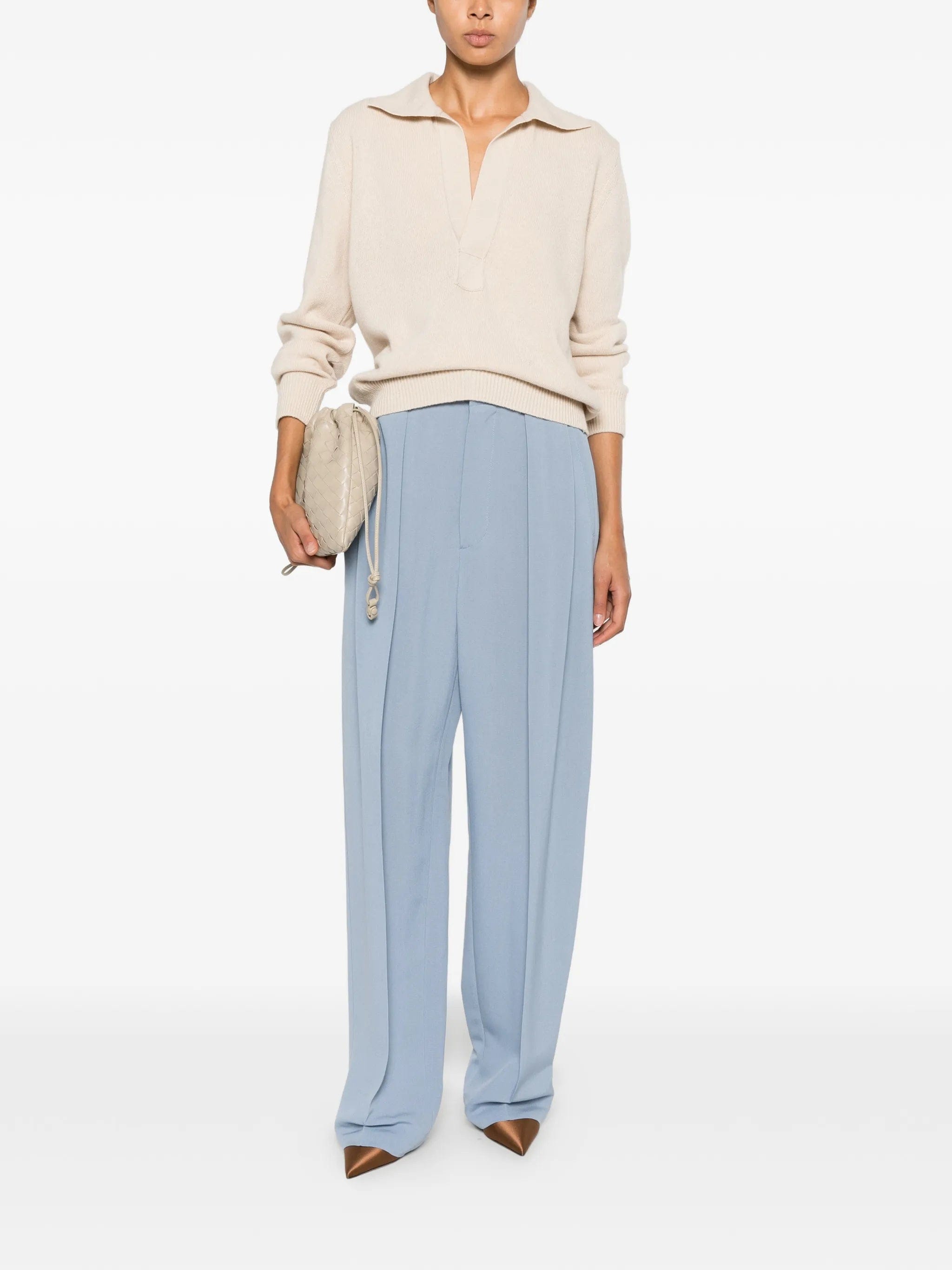 Victoria Beckham tailored pleated trousers
