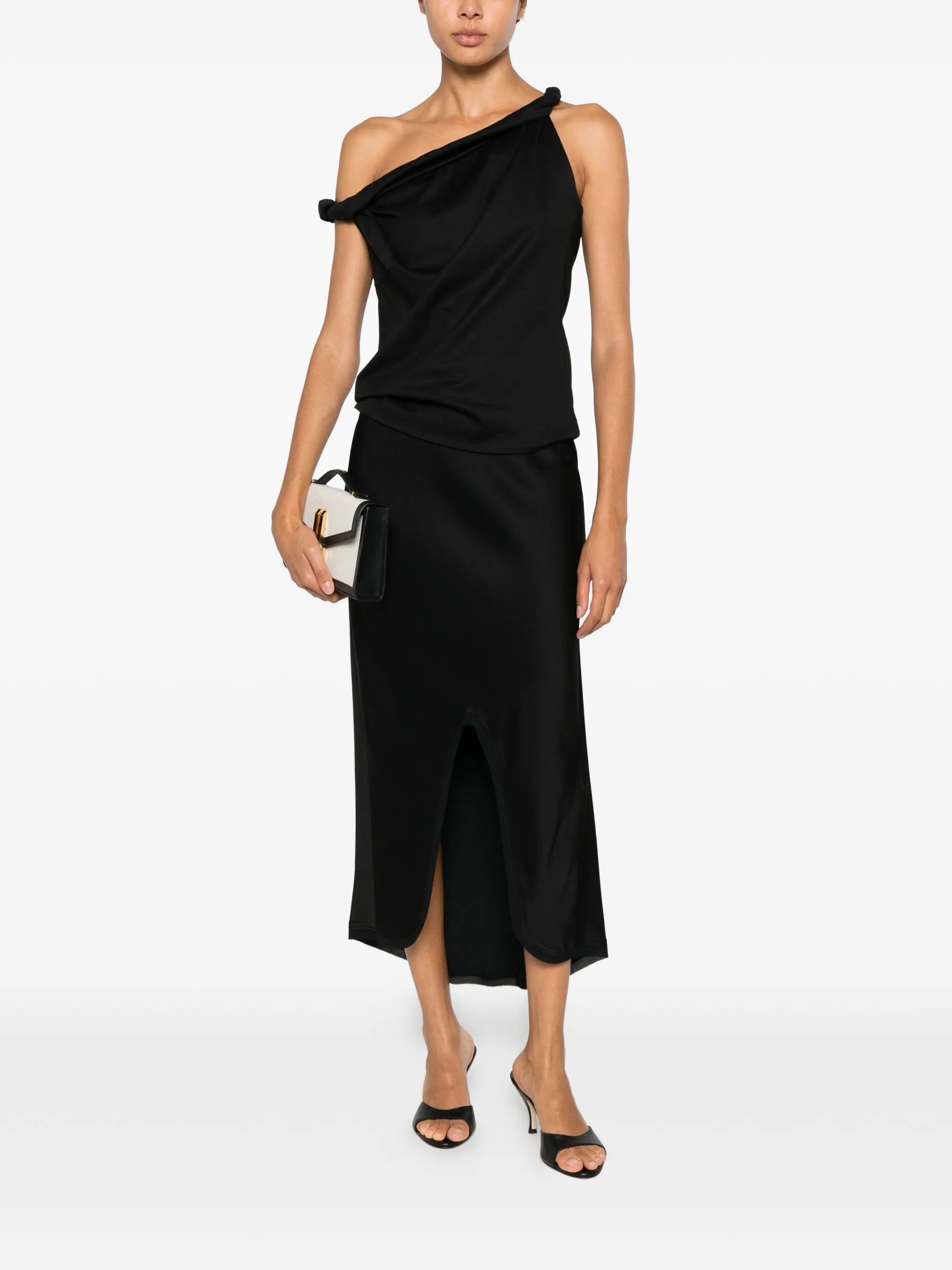 Victoria Beckham split - detail midi skirt
