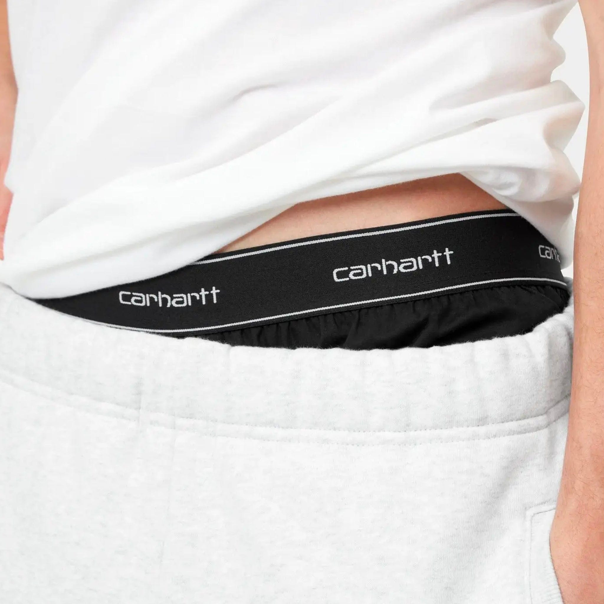 Carhartt WIP Cotton Script Boxers (Black)