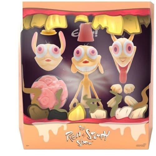 Super7 Ren & Stimpy Deluxe 6 - Inch Action Figure - Select Figure(s)