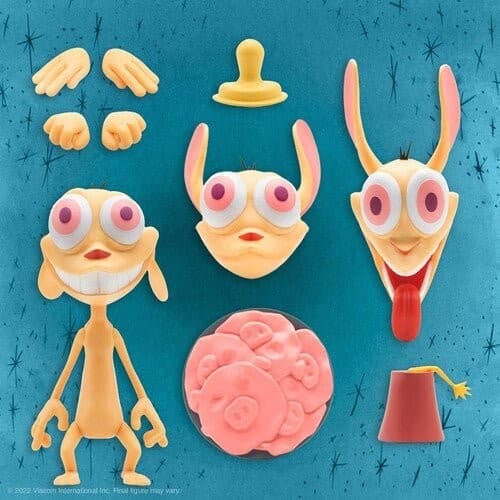 Super7 Ren & Stimpy Deluxe 6 - Inch Action Figure - Select Figure(s)
