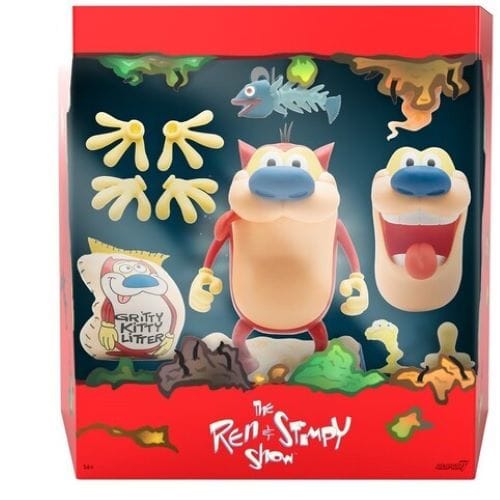 Super7 Ren & Stimpy Deluxe 6 - Inch Action Figure - Select Figure(s)