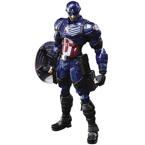 Square-Enix Marvel Universe Variant Bring Arts Captain America Action Figure
