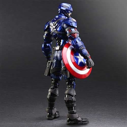 Square-Enix Marvel Universe Variant Bring Arts Captain America Action Figure