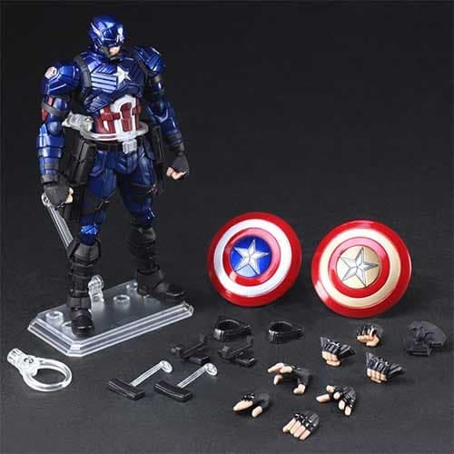 Square-Enix Marvel Universe Variant Bring Arts Captain America Action Figure