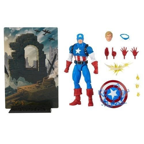 Hasbro Marvel Legends 20th Anniversary Series 1 Captain America 6 - inch Action Figure