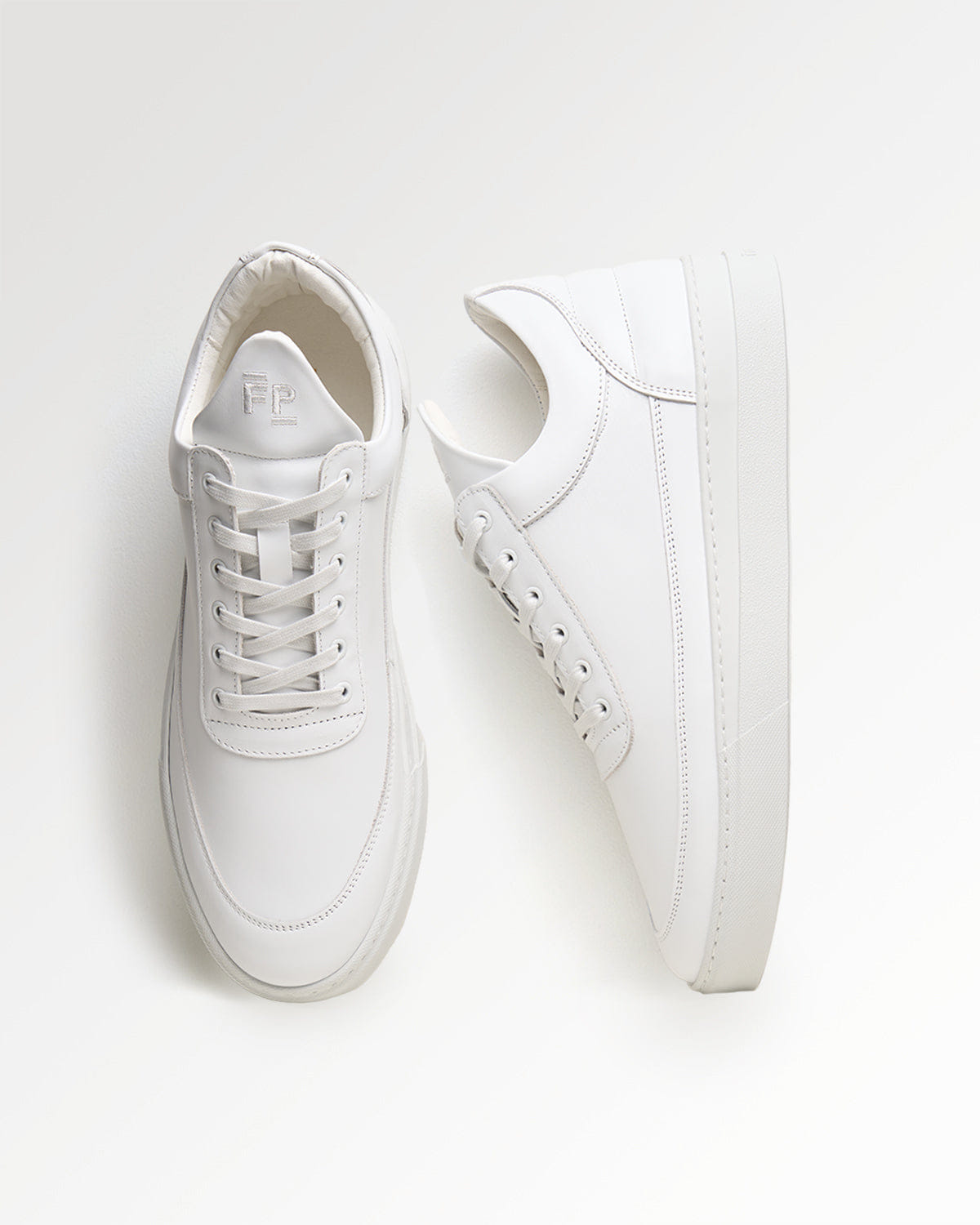 Conventional Low Top Wide White