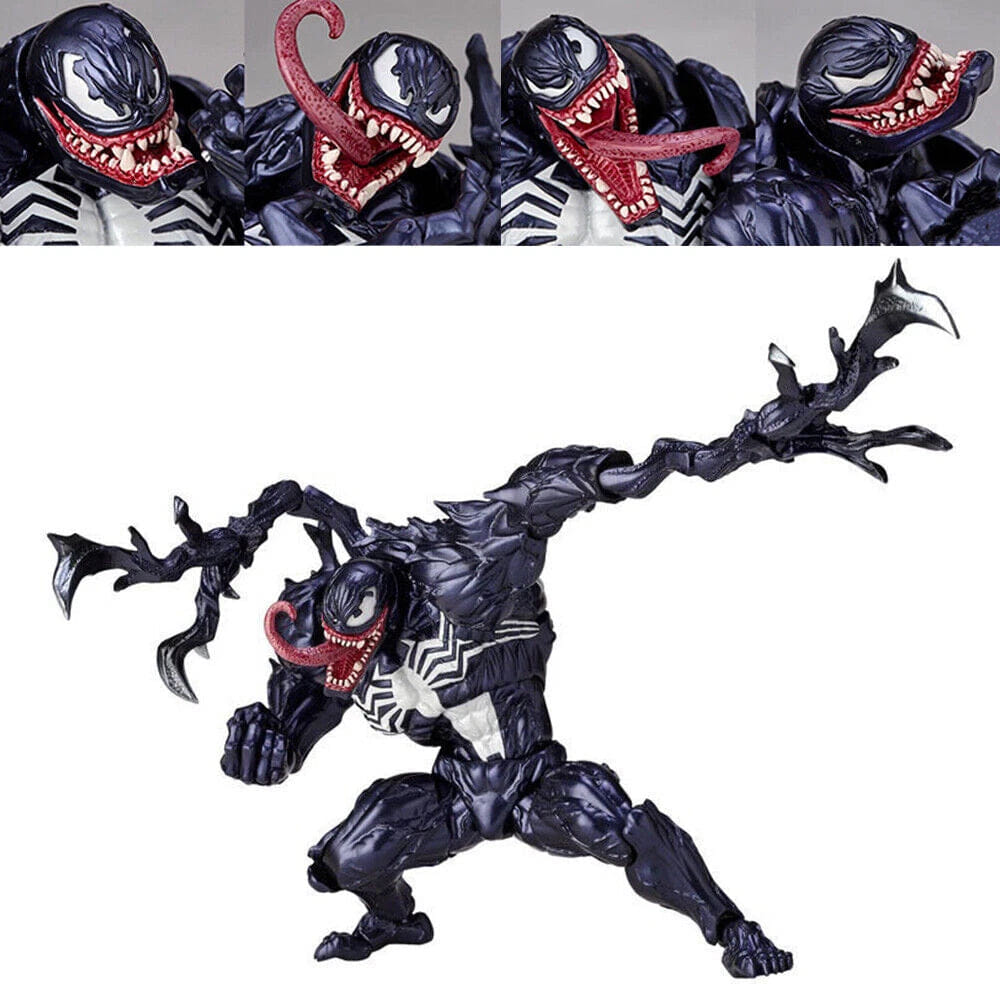 My Store Venom Carnage Action Figure – Collectible PVC Toy with Movable Joints for Kids & Fans