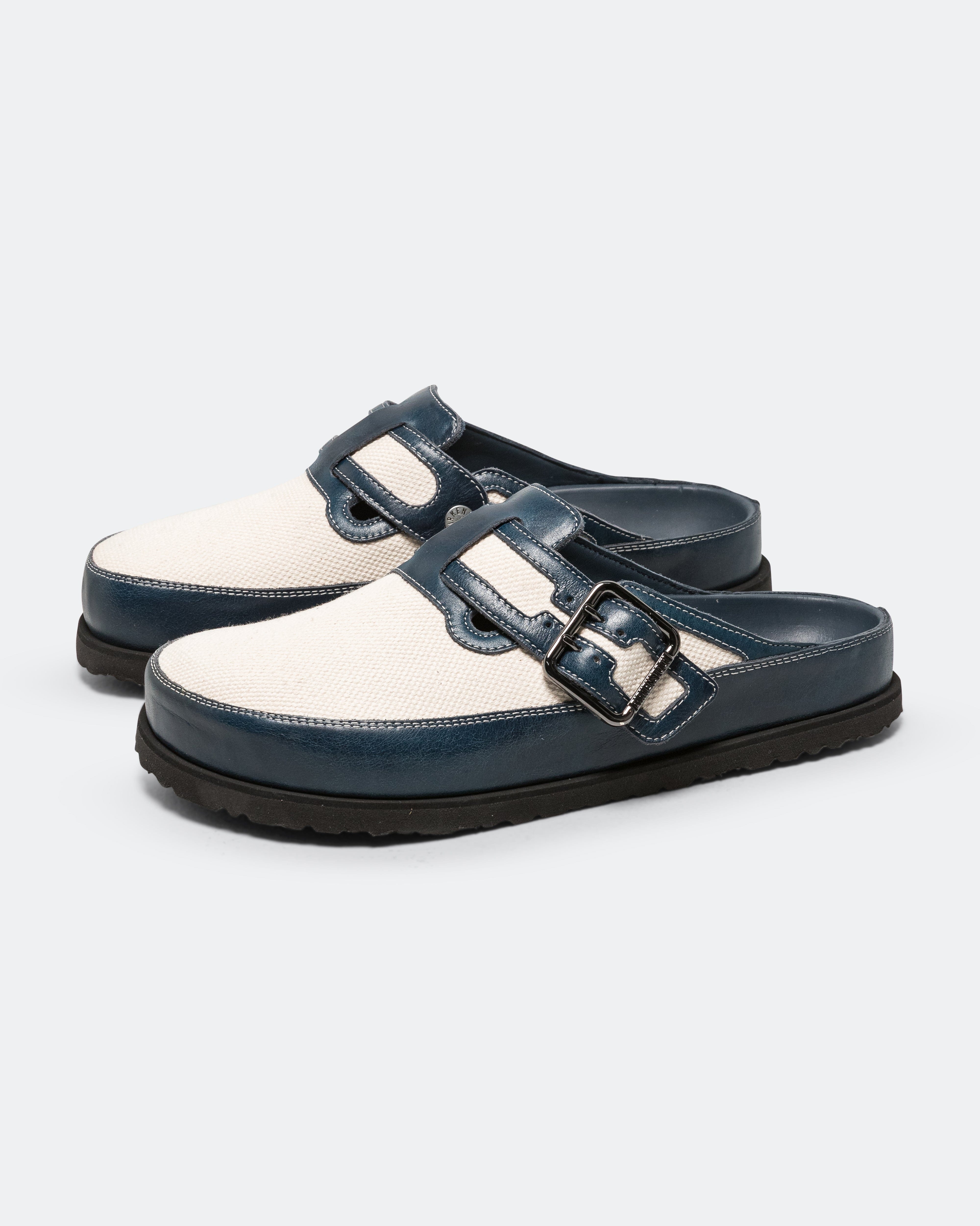 Birkenstock 1774 Boston Bold Canvas - Midnight Navy