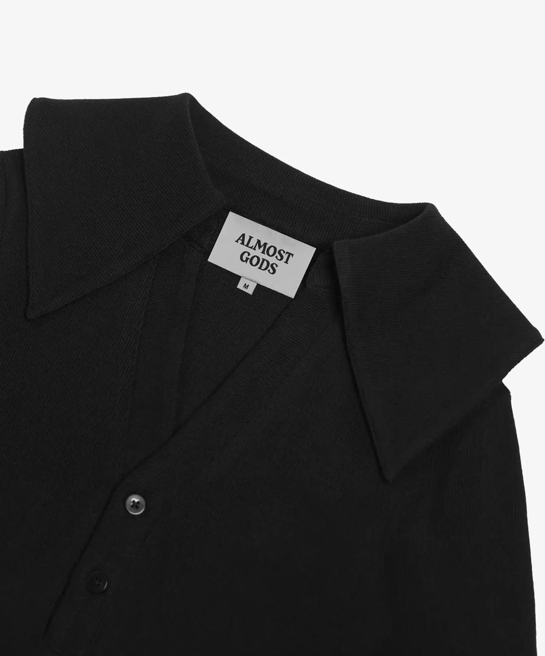 ALMOST GODS | MERIDIAN KNIT TOP { BLACK