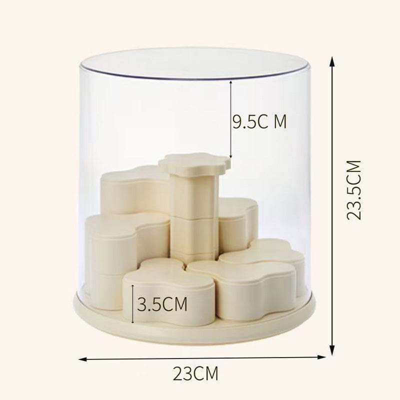 ONE All - in - One Rotating Figure Display Case