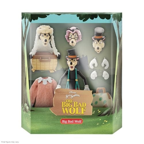 Toyshnip Super7 Disney Ultimates Silly Symphonies Big Bad Wolf Action Figure