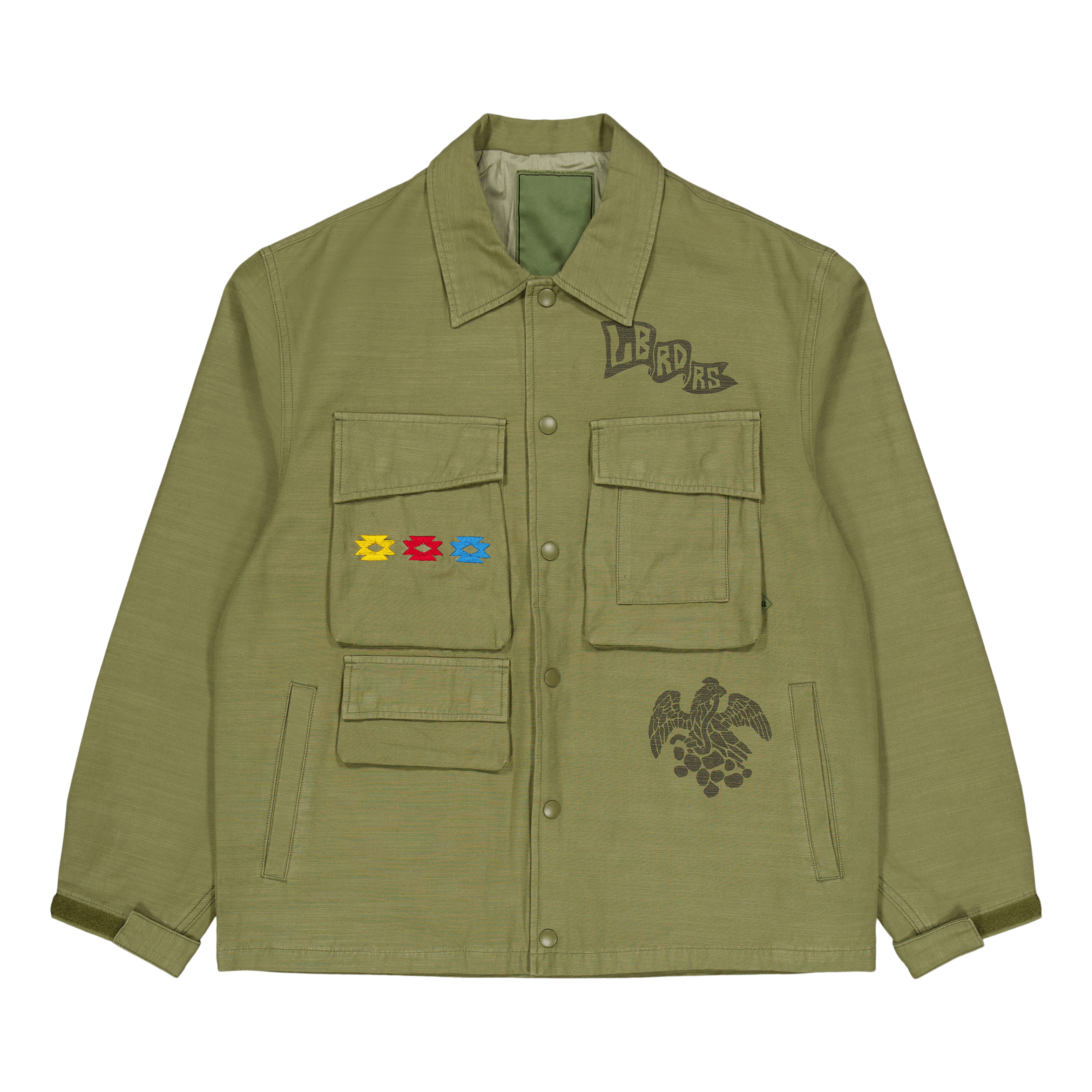 Liberaiders Garment Dyed Military Jacket Olive