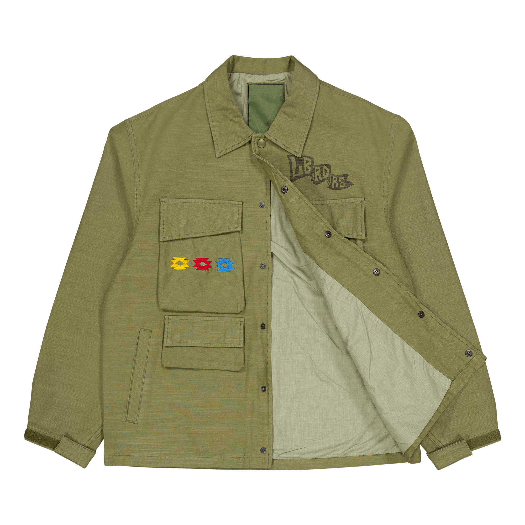 Liberaiders Garment Dyed Military Jacket Olive
