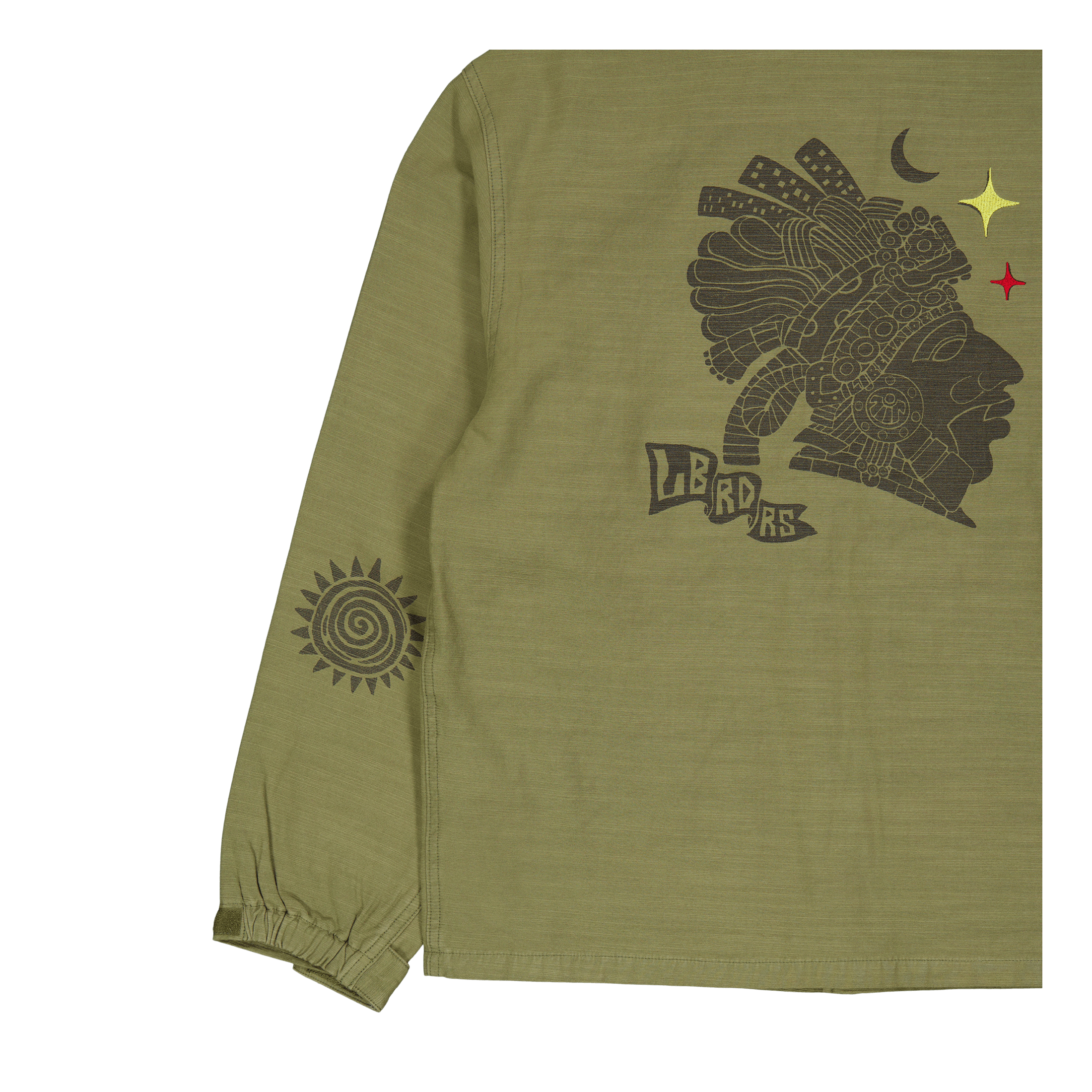 Liberaiders Garment Dyed Military Jacket Olive