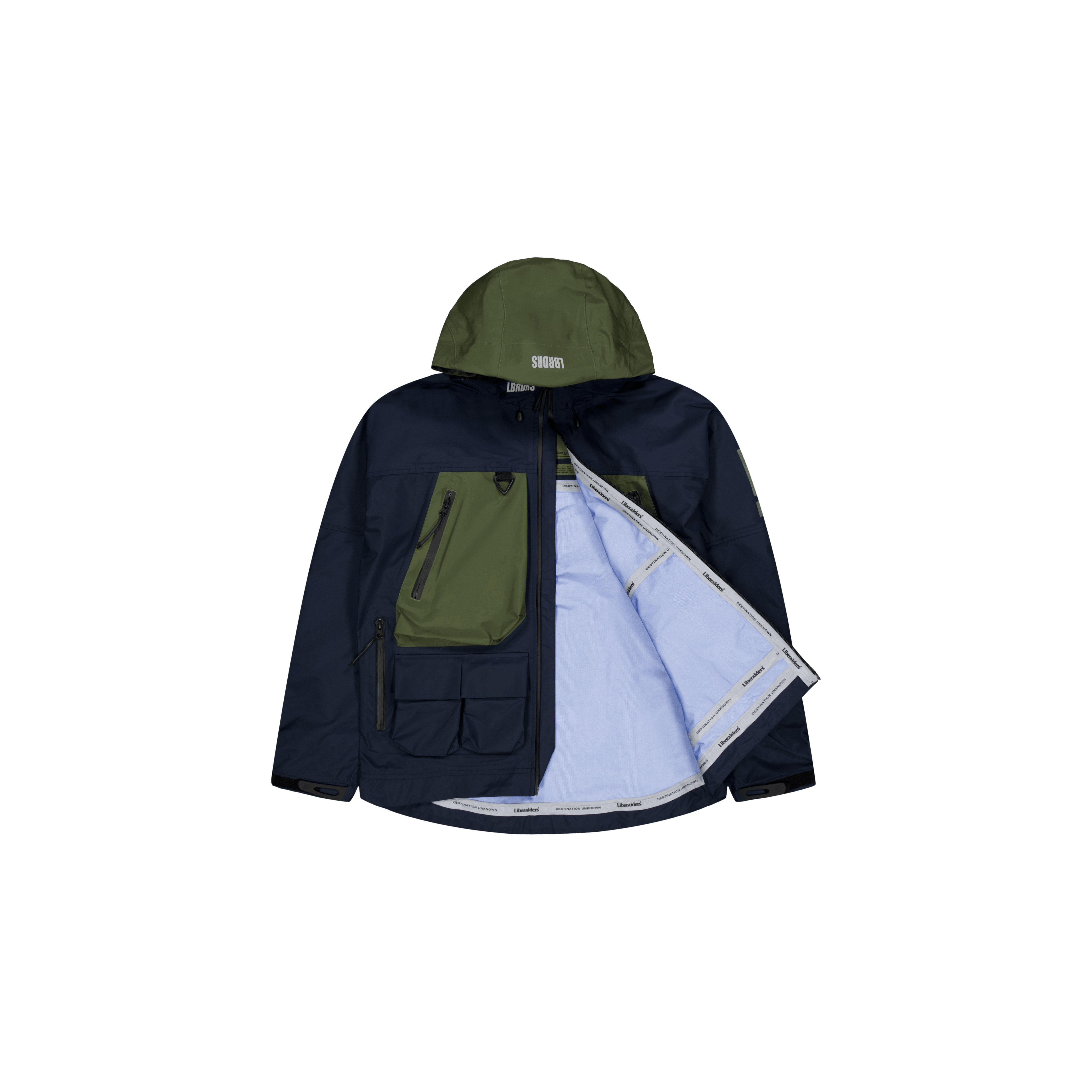 Liberaiders All Conditions 3layer Jacket Navy