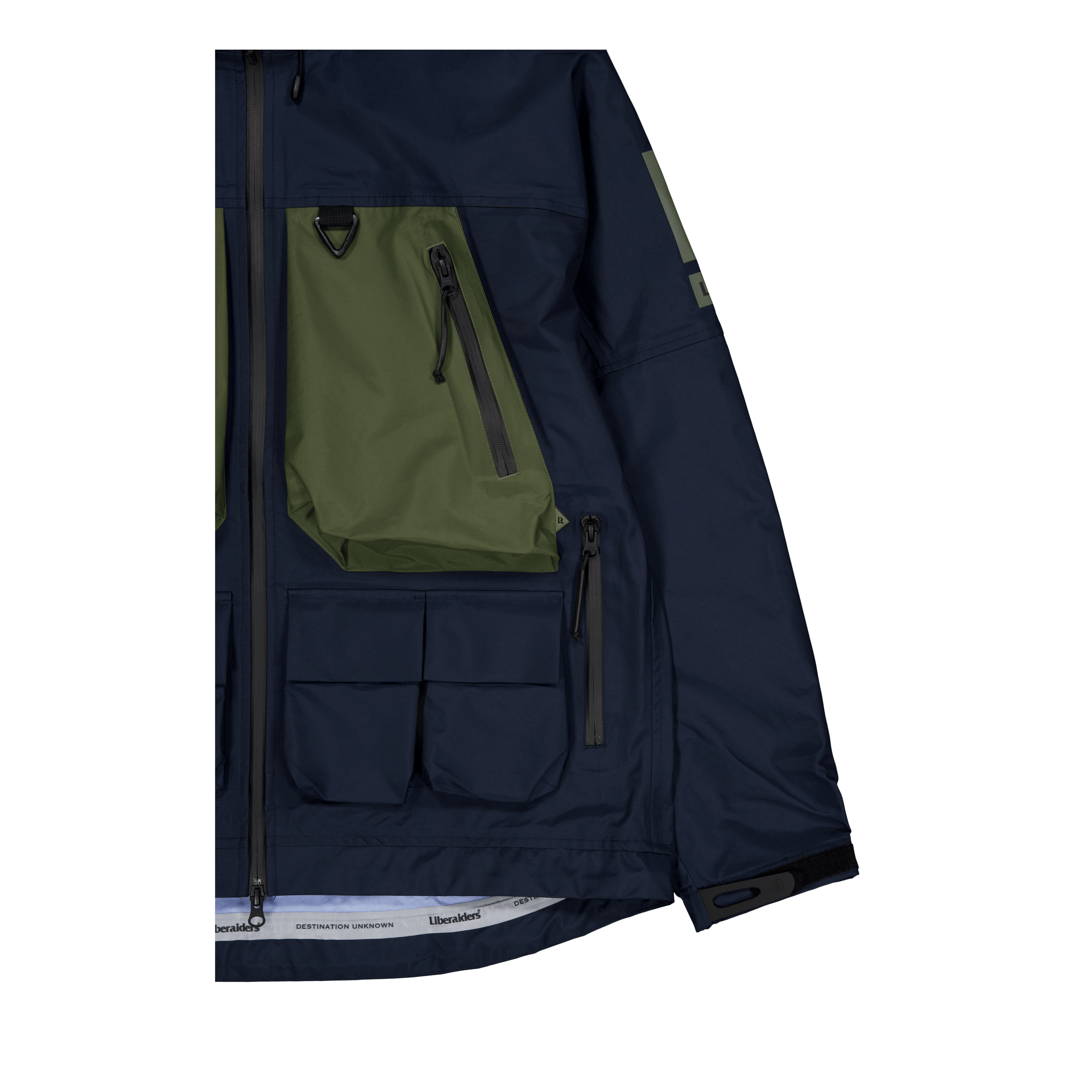 Liberaiders All Conditions 3layer Jacket Navy